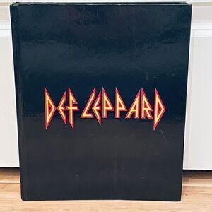 DEF LEPPARD THE DEFINITIVE VISUAL HISTORY HARD COVER BOOK
